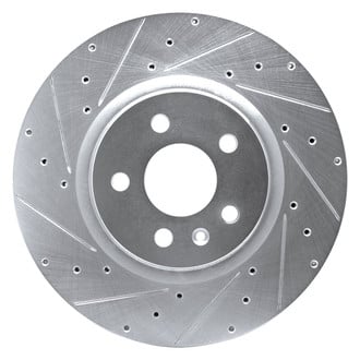 DFC® - Premium Drilled and Slotted Front Driver Side Brake Rotor