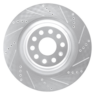 DFC® - Premium Drilled and Slotted Rear Passenger Side Brake Rotor