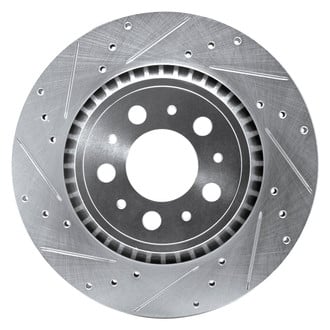 DFC® - Premium Drilled and Slotted Rear Driver Side Brake Rotor