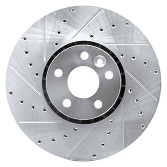 DFC® - Premium Drilled and Slotted Front Driver Side Brake Rotor