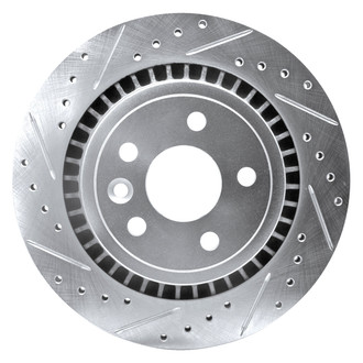 DFC® - Premium Drilled and Slotted Rear Driver Side Brake Rotor