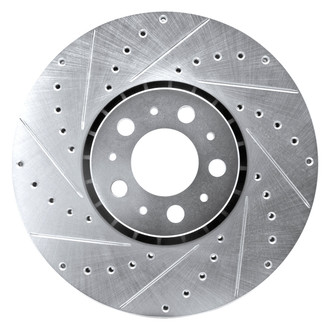 DFC® - Premium Drilled and Slotted Front Driver Side Brake Rotor