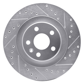 DFC® - Premium Drilled and Slotted Rear Passenger Side Brake Rotor