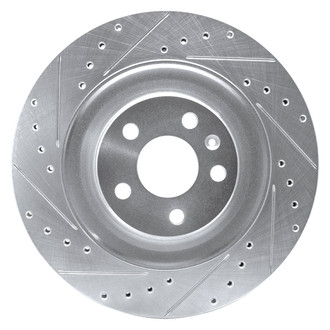 DFC® - Premium Drilled and Slotted Rear Driver Side Brake Rotor