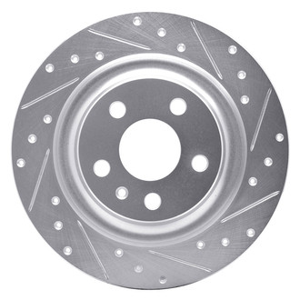 DFC® - Premium Drilled and Slotted Rear Passenger Side Brake Rotor