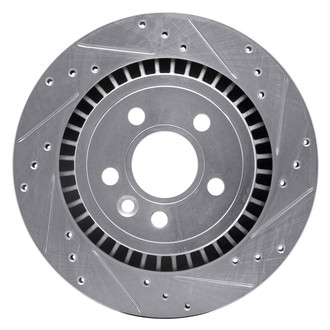 DFC® - Premium Drilled and Slotted Rear Passenger Side Brake Rotor