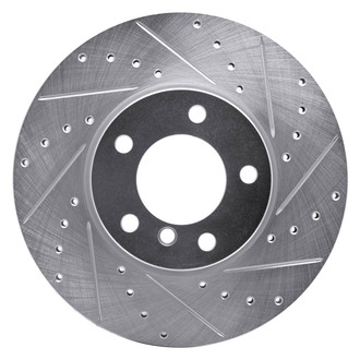 DFC® - Premium Drilled and Slotted Front Passenger Side Brake Rotor