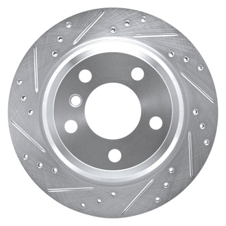 DFC® - Premium Drilled and Slotted Rear Driver Side Brake Rotor