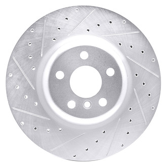DFC® - Premium Drilled and Slotted Rear Driver Side Brake Rotor