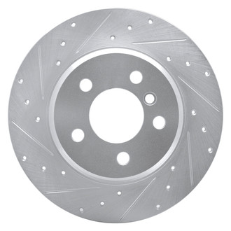 DFC® - Premium Drilled and Slotted Rear Driver Side Brake Rotor