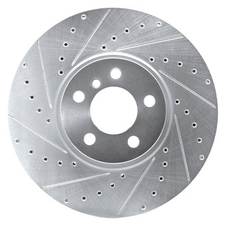 DFC® - Premium Drilled and Slotted Front Driver Side Brake Rotor
