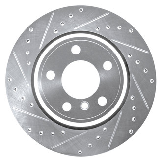 DFC® - Premium Drilled and Slotted Rear Driver Side Brake Rotor