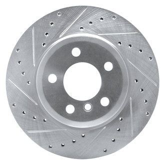 DFC® - Premium Drilled and Slotted Front Driver Side Brake Rotor