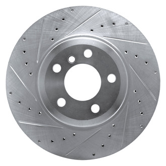 DFC® - Premium Drilled and Slotted Rear Driver Side Brake Rotor