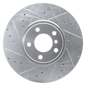 DFC® - Premium Drilled and Slotted Front Driver Side Brake Rotor