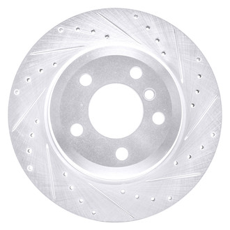 DFC® - Premium Drilled and Slotted Rear Passenger Side Brake Rotor
