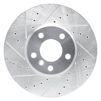 DFC® - Premium Drilled and Slotted Front Driver Side Brake Rotor