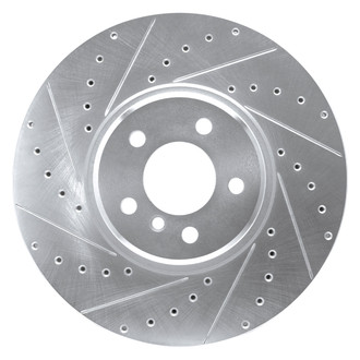DFC® - Premium Drilled and Slotted Front Driver Side Brake Rotor