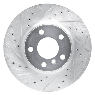 DFC® - Premium Drilled and Slotted Front Driver Side Brake Rotor