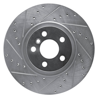 DFC® - Premium Drilled and Slotted Front Driver Side Brake Rotor