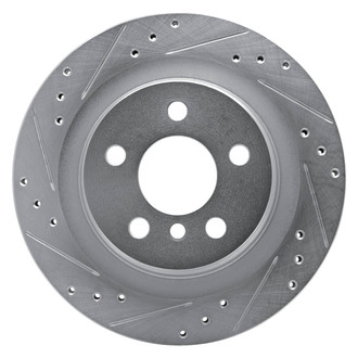 DFC® - Premium Drilled and Slotted Rear Driver Side Brake Rotor
