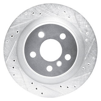 DFC® - Premium Drilled and Slotted Rear Passenger Side Brake Rotor