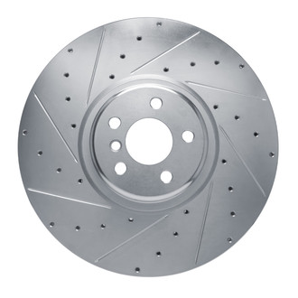 DFC® - Premium Drilled and Slotted Front Driver Side Brake Rotor