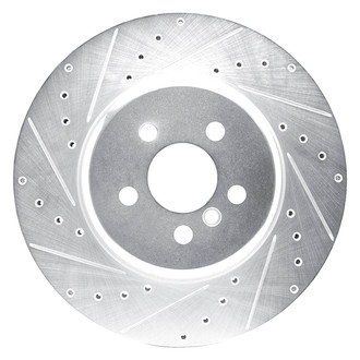 DFC® - Premium Drilled and Slotted Front Driver Side Brake Rotor