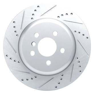 DFC® - Premium Drilled and Slotted Rear Passenger Side Brake Rotor