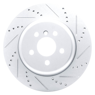 DFC® - Premium Drilled and Slotted Rear Driver Side Brake Rotor