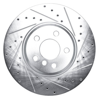 DFC® - Premium Drilled and Slotted Front Passenger Side Brake Rotor