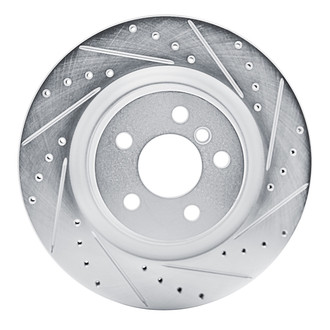 DFC® - Premium Drilled and Slotted Rear Passenger Side Brake Rotor