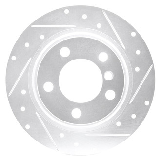 DFC® - Premium Drilled and Slotted Front Passenger Side Brake Rotor