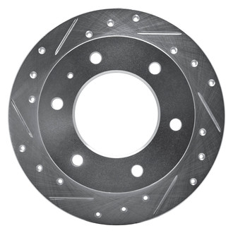 DFC® - Premium Drilled and Slotted Rear Driver Side Brake Rotor