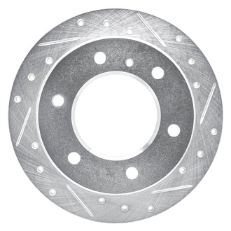 DFC® - Premium Drilled and Slotted Rear Passenger Side Brake Rotor