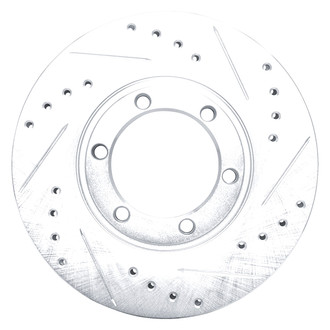 DFC® - Premium Drilled and Slotted Front Passenger Side Brake Rotor