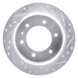 DFC® - Premium Drilled and Slotted Rear Passenger Side Brake Rotor