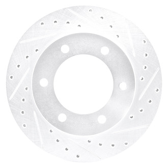 DFC® - Premium Drilled and Slotted Front Passenger Side Brake Rotor