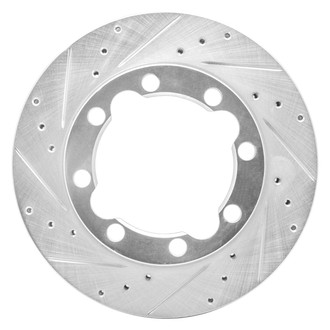 DFC® - Premium Drilled and Slotted Front Brake Rotor