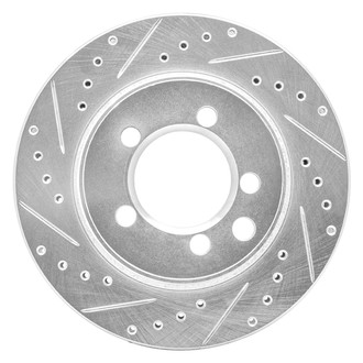 DFC® - Premium Drilled and Slotted Front Driver Side Brake Rotor