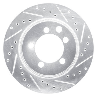 DFC® - Premium Drilled and Slotted Front Passenger Side Brake Rotor