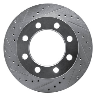 DFC® - Premium Drilled and Slotted Front Driver Side Brake Rotor