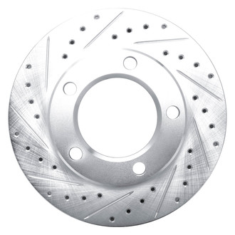 DFC® - Premium Drilled and Slotted Front Driver Side Brake Rotor