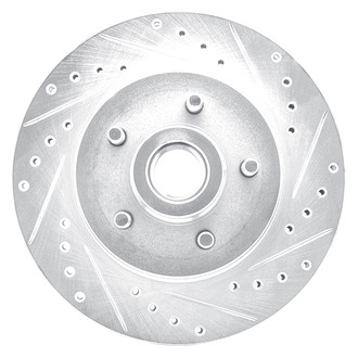 DFC® - Premium Drilled and Slotted Front Passenger Side Brake Rotor
