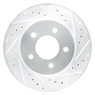 DFC® - Premium Drilled and Slotted Front Driver Side Brake Rotor