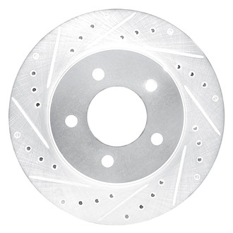 DFC® - Premium Drilled and Slotted Front Passenger Side Brake Rotor