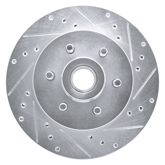 DFC® - Premium Drilled and Slotted Front Passenger Side Brake Rotor