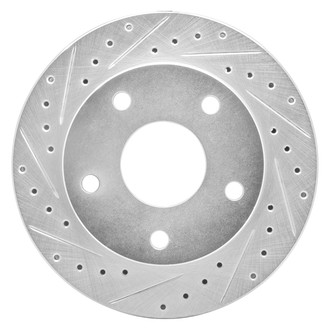 DFC® - Premium Drilled and Slotted Front Brake Rotor