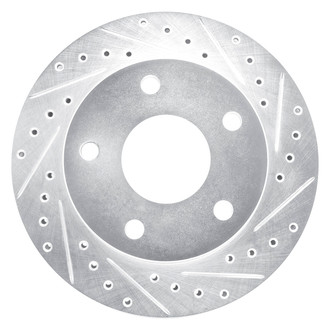 DFC® - Premium Drilled and Slotted Front Passenger Side Brake Rotor