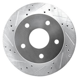 DFC® - Premium Drilled and Slotted Front Driver Side Brake Rotor